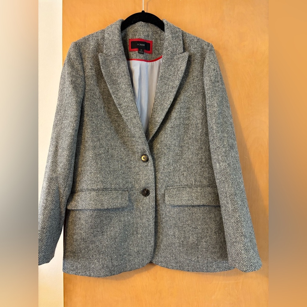 Jcrew Sommerset Blazer in Graphite English Wool